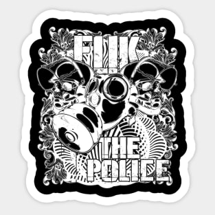 police tribal Sticker